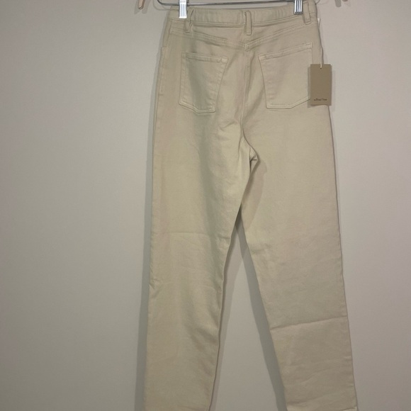 NWT Aritzia Wilfred Free Melina Pant in Cream size 6 - Picture 4 of 4